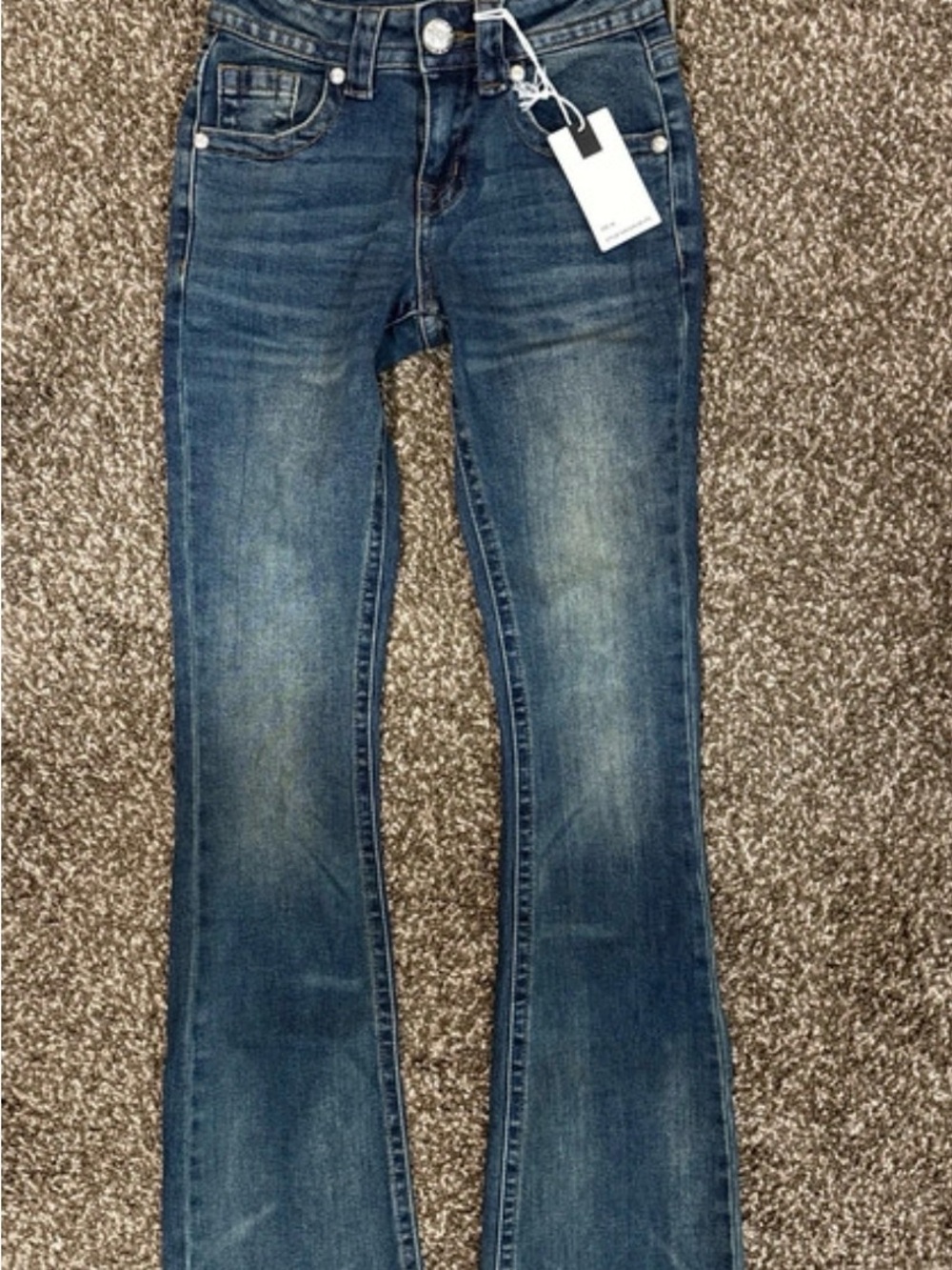 Fire and rain Women's Blue Flare Jeans